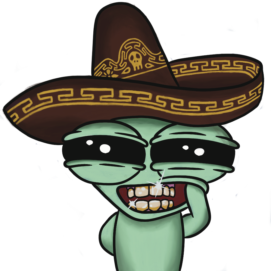 Alien-cente Fernandez Sticker