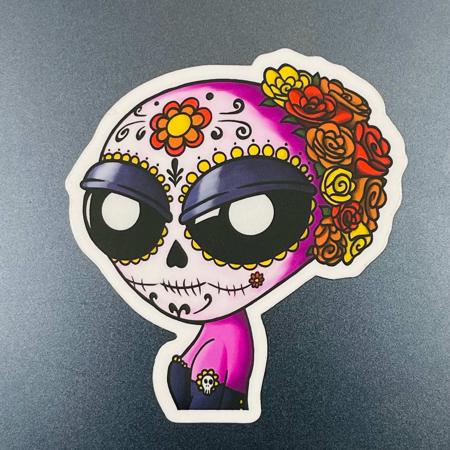 Catrina Alien Sticker