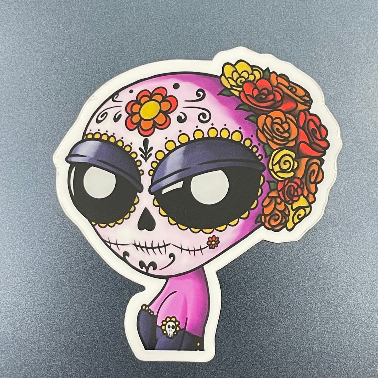 Catrina Alien Sticker